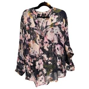 Raag Ruffled Button Down Shirt